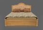 Ліжко Классік з підйомним механізмом(Бук Масив) 32