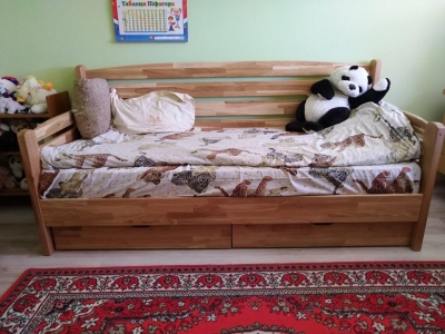 Ліжко Міні Максі (Дуб Щит)