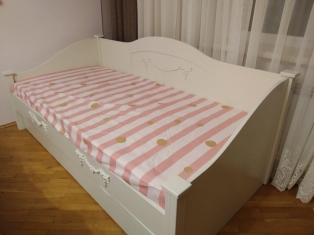 Кровать Барби (Ясень Масив)